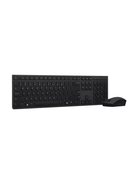 Lenovo 4X31K03968 Klawiatura Dołączona Myszka Biuro Rf Wireless + Bluetooth Us English Szary