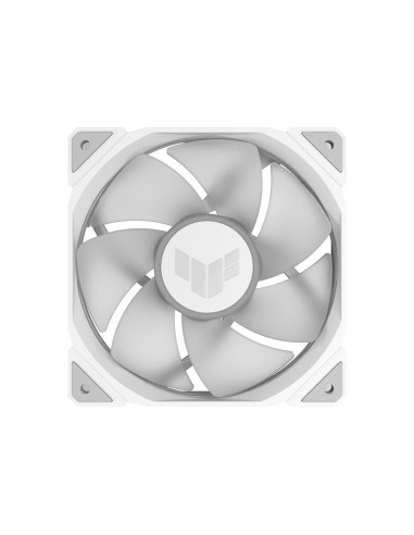 Asus Tuf Gaming Tr120 Argb Reverse 3In1 White Obudowa Komputera Chłodnica Powietrza 12 Cm Biały