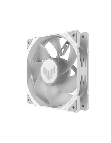 Asus Tuf Gaming Tr120 Argb Reverse 3In1 White Obudowa Komputera Chłodnica Powietrza 12 Cm Biały