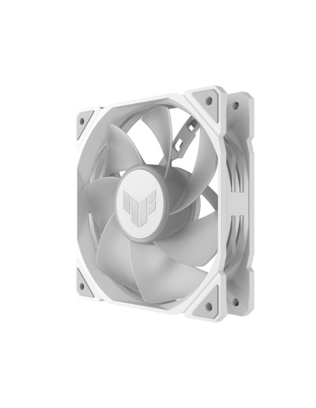 Asus Tuf Gaming Tr120 Argb Reverse 3In1 White Obudowa Komputera Chłodnica Powietrza 12 Cm Biały