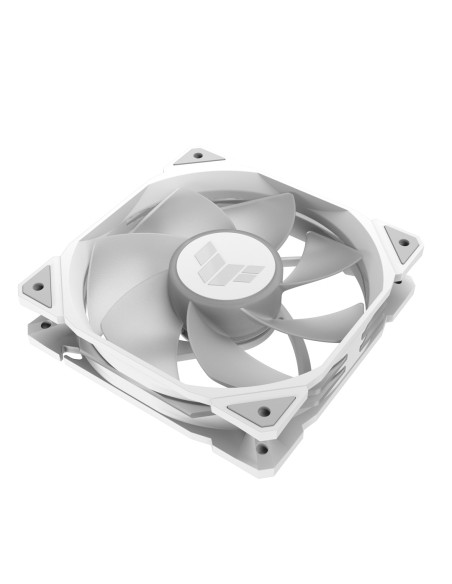 Asus Tuf Gaming Tr120 Argb Reverse 3In1 White Obudowa Komputera Chłodnica Powietrza 12 Cm Biały