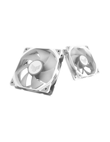 Asus Tuf Gaming Tr120 Argb Reverse 3In1 White Obudowa Komputera Chłodnica Powietrza 12 Cm Biały