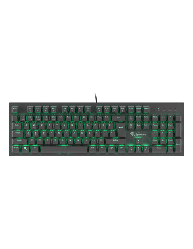 Klawiatura Dla Graczy Genesis Thor 400 Us Zielone Podświetlenie Mechaniczna Blue Switch