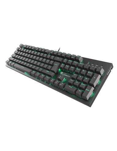Klawiatura Dla Graczy Genesis Thor 400 Us Zielone Podświetlenie Mechaniczna Blue Switch