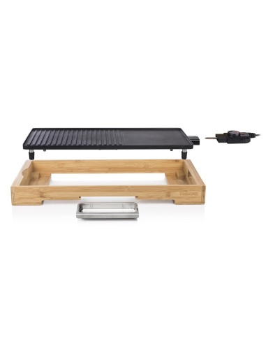 Tristar Bp-2641 Grill Gril Blad Prąd Elektryczny Bambusowy, Czarny 2200 W