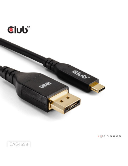 Kabel Usb-C To Dp 1M/M/M Cac-1559 Club3D