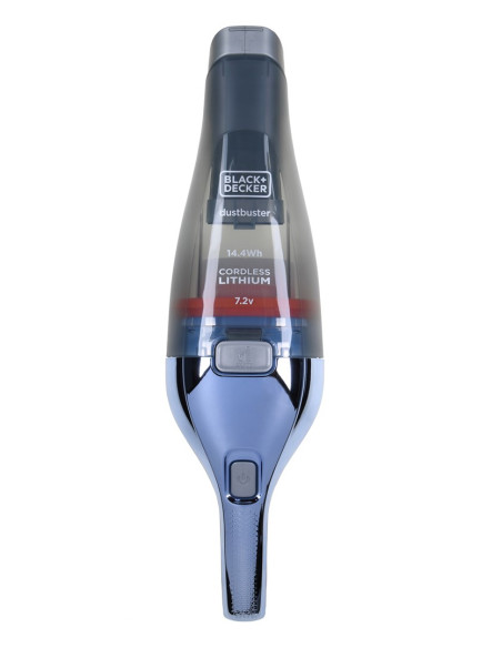 Black & Decker Nvc220Wbc Odkurzacz Przenośny Niebieski, Chrom Bez Worka