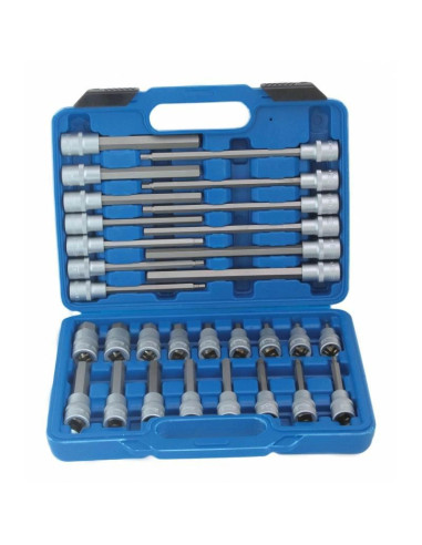 Satra Klucze Nasadowe Hex 1/2" 30El.