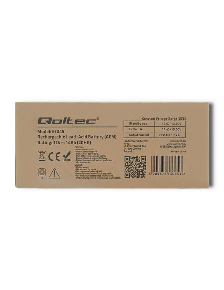Akumulator Bezobsługowy Qoltec 53045