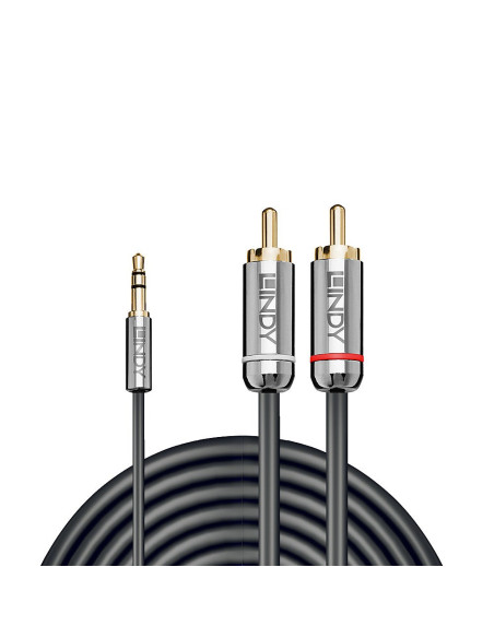 Lindy 35337 Kabel Audio 10 M 3.5Mm 2 X Rca Antracyt