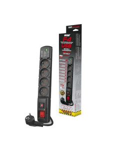 Listwa Przeciwprzepięciowa Acar F4 Usb A+C (Szybka Ładowarka) 3M   Czarny 2