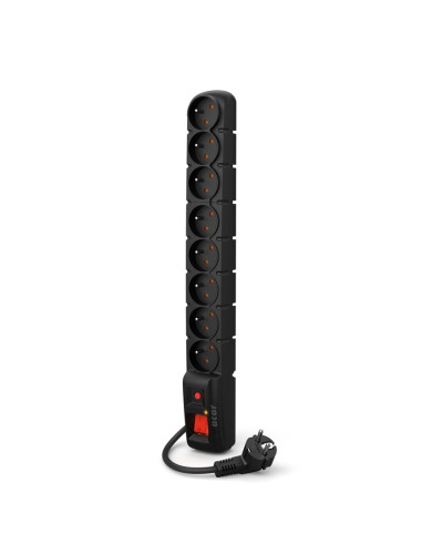 Listwa Przeciwprzepięciowa Acar S8 Pro (3M   Czarny)