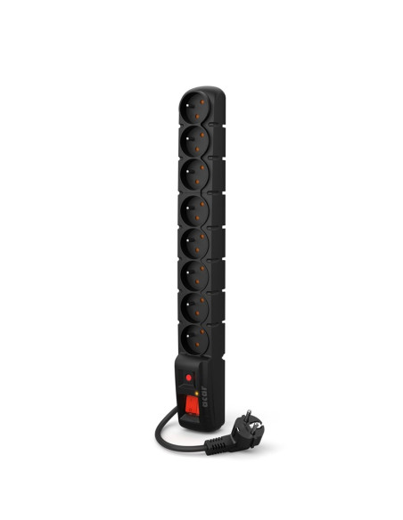 Listwa Przeciwprzepięciowa Acar S8 Pro (3M   Czarny)