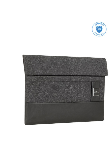 Rivacase 8803 Black Melange Torba Na Laptop 33,8 Cm (13.3") Etui Kieszeniowe Czarny
