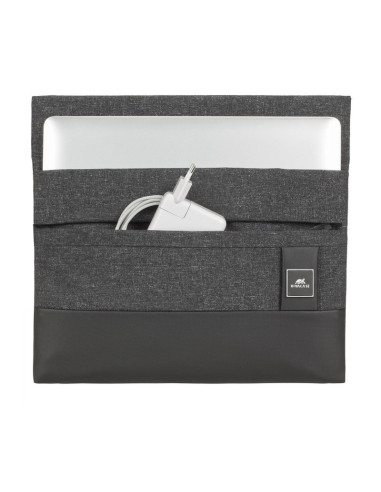 Rivacase 8803 Black Melange Torba Na Laptop 33,8 Cm (13.3") Etui Kieszeniowe Czarny