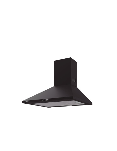 Okap Cata | Kaptur | Omega 600 Bk | Montaż Na Ścianie | Klasa Efektywności Energetycznej C | Szerokość 60 Cm | 645 M3/H | Mechan
