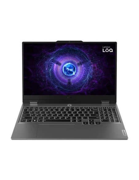 Lenovo Loq 15Iax9 I5-12450Hx 15.6" Fhd Ips 300Nits Ag 144Hz 16Gb Ddr5 4800 Ssd512 Geforce Rtx 4050 6Gb Noos Luna Grey