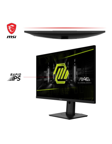Msi Mag 274Qrfde Qd E2 Monitor Komputerowy 68,6 Cm (27") 2560 X 1440 Px Wide Quad Hd Lcd Czarny