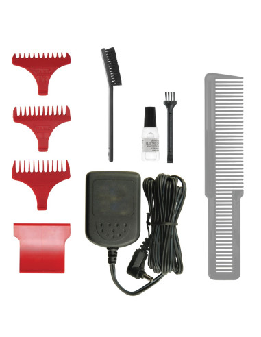Wahl Cordless Detailer Li Bordowy, Srebrny Litowo-Jonowa (Li-Ion)