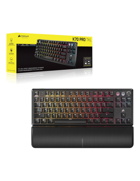 Klawiatura Do Gier Corsair K70 Pro Tkl, Klawiatura Tkl (80%), Corsair Mgx -, Iso (De)