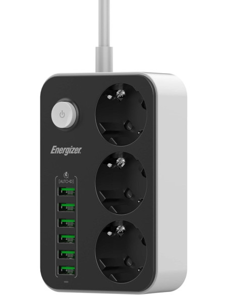 Listwa Zasilająca Z Wyłącznikiem Energizer Epb2500W01Eu