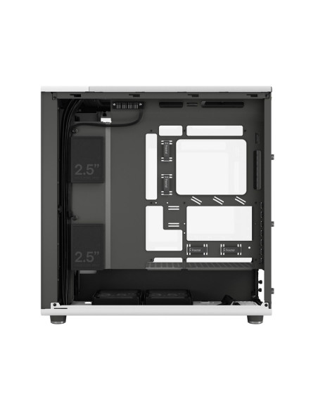 Przezroczysta Obudowa Fractal Design North Xl Rc Chalk Tg, Midi-Tower, Atx, Szkło Hartowane - Białe
