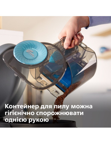 Philips Odkurzacz Fc9557/09 Bez Worka Moc 900 W Pojemność Na Kurz 1,5 L Czarny