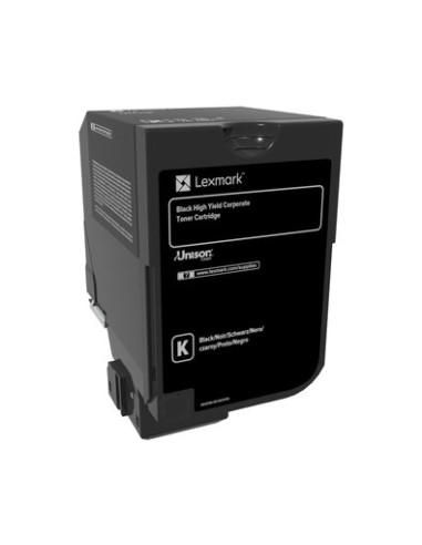 Lexmark 74C2Hke - Toner, Black (Czarny) 20000 Stron