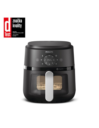 Frytkownica Beztłuszczowa Philips Na221/00 Black