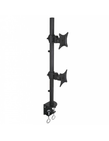 Techly Ica-Lcd-350-D Uchwyt / Stojak Do Monitorów 68,6 Cm (27") Biurko Czarny