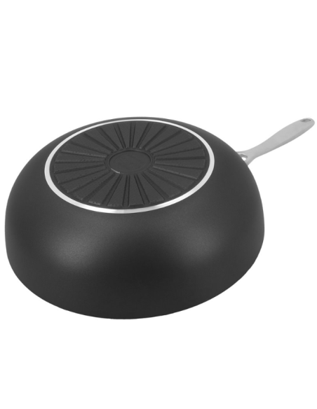 Wok Nieprzywierający Demeyere Alu Industry 3 40851-445-0 - 28 Cm