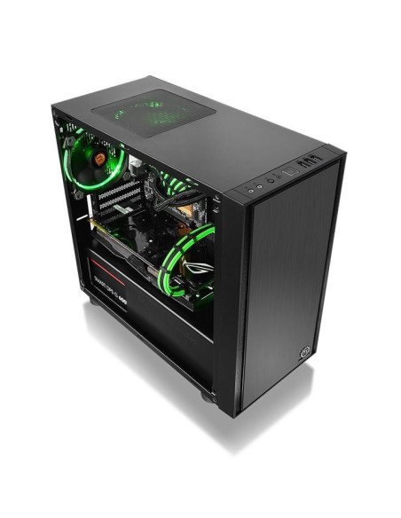 Obudowa Thermaltake Versa H17 Window Ca-1J1-00S1Wn-00 (Micro Atx, Mini Atx  Kolor Czarny)