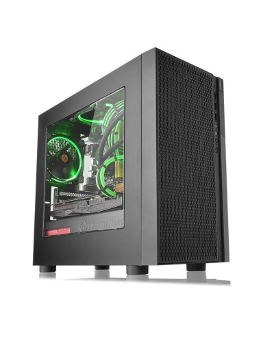 Obudowa Thermaltake Versa H18 Window Ca-1J4-00S1Wn-00 (Mini Itx  Kolor Czarny)