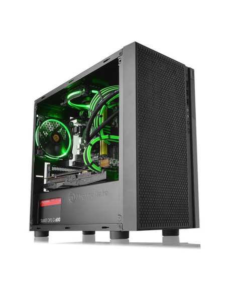 Obudowa Thermaltake Versa H18 Window Ca-1J4-00S1Wn-00 (Mini Itx  Kolor Czarny)