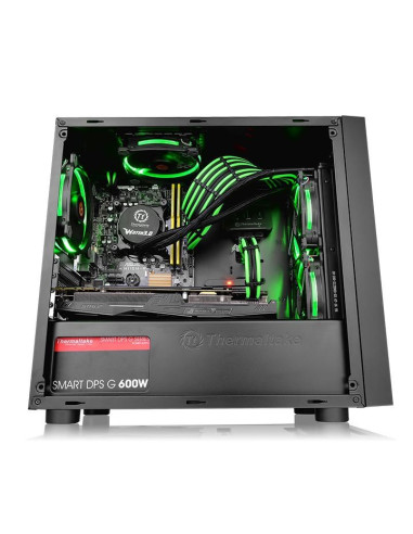 Obudowa Thermaltake Versa H18 Window Ca-1J4-00S1Wn-00 (Mini Itx  Kolor Czarny)