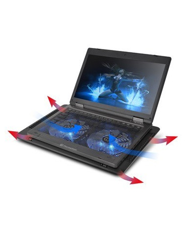 Podkładka Chłodząca Pod Laptop Thermaltake Massive 14 Rev.2 Cl-N001-Pl14Bu-A (17.X Cala  2 Wentylatory  Hub)