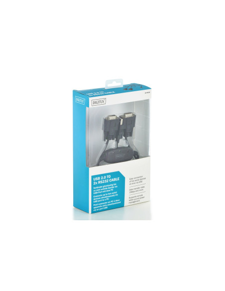 Kabel Digitus Usb 2.0 Do 2Xrs232