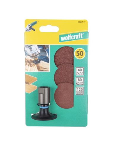 Element Do Szlifierki Kątowej Płyta Szlifierska Wolfcraft Gmbh 5607000