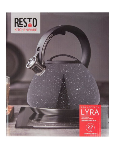 Resto Kitchenware 90604 Czajnik 2,7 L Czarny