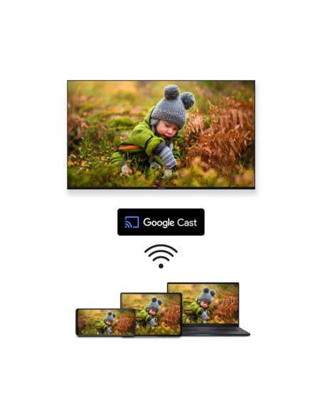Tv Set Lcd 55" Qled 4K/55Qg7C14 Thomson