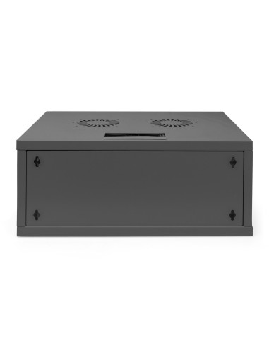 Szafa Sieciowa Wisząca 19" 4U, Soho 241 X 540 X 400 Mm, Drzwi Szyba, Czarny, Niezłożona, 60Kg