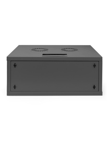 Szafa Sieciowa Wisząca 19" 4U, Soho 241 X 540 X 400 Mm, Drzwi Szyba, Czarny, Niezłożona, 60Kg