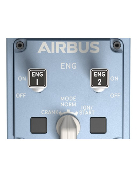 Thrustmaster Tca Quadrant Airbus Edition Czarny, Niebieski Flight Sim Pc