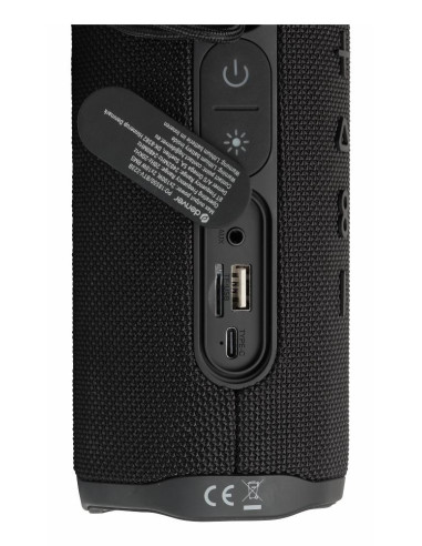 Denver Btv-223B Black Głośnik Przenośny / Imprezowy Czarny 20 W