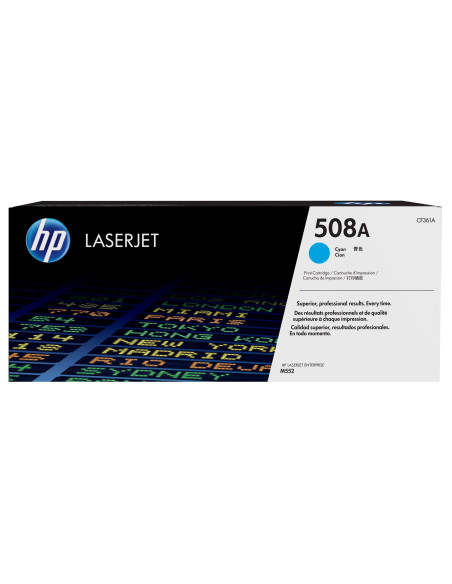 Hp 508A Oryginalny Wkład Laserowy, Błękitny