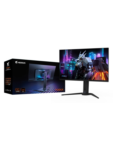 Gigabyte Fo32U2 Monitor Komputerowy 80 Cm (31.5") 3840 X 2160 Px 4K Ultra Hd Oled Czarny