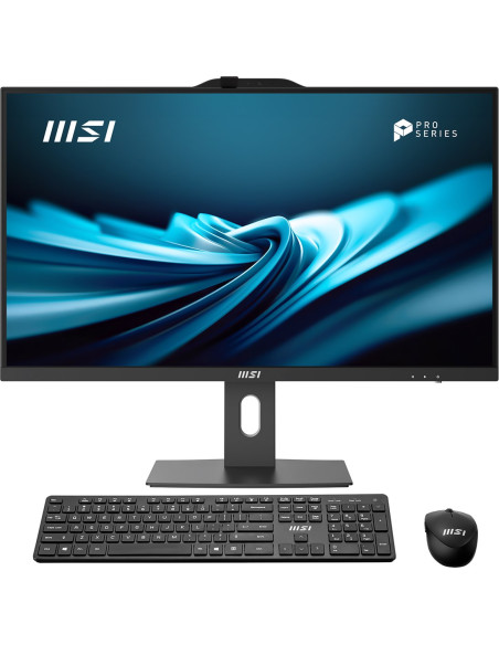 Msi Aio Pro Ap272P 14M-496Eu I5-14400 27" Ips Led Fhd Non-Touch Anti-Glare 16Gb Ssd512Gb M.2 Ax211 Wifi 6E Windows 11 Pro Black