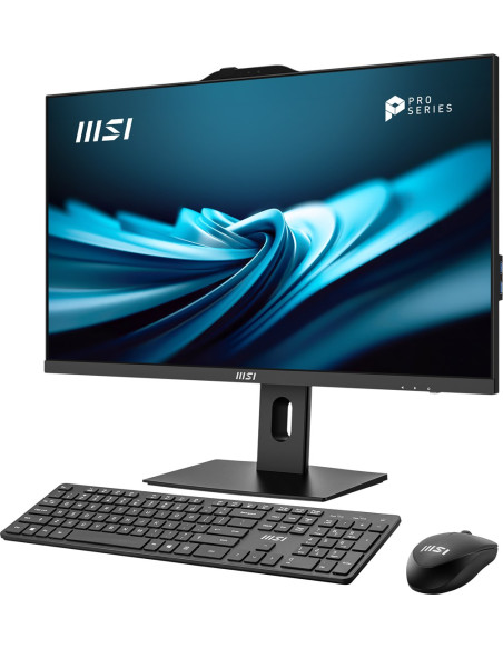 Msi Aio Pro Ap272P 14M-496Eu I5-14400 27" Ips Led Fhd Non-Touch Anti-Glare 16Gb Ssd512Gb M.2 Ax211 Wifi 6E Windows 11 Pro Black