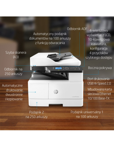 Urządzenie Wielofunkcyjne Hp Laserjet M443Nda