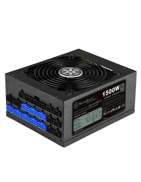 Silverstone St1500-Ti Moduł Zasilaczy 1500 W 20+4 Pin Atx Atx Czarny